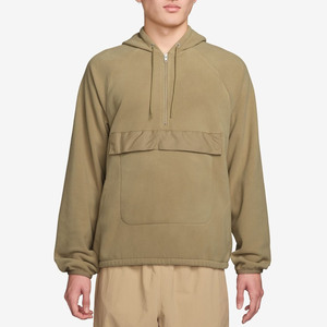 <b>Mens</b> Fleece Pullover Hoodie Half Zip Outdoor Hooded <b>Jacket</b> Premium Casual Fleece Sweatshirt <b>Mens</b> <b>Utility</b> Pocket Hoodie Light - Product Image 1