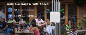 Répéteur/Extenseur de Portée Mesh Wavlink WN573HX3 Longue Portée avec Antenne HD9 Double Bande PoE Extérieur Wavlink AX3000 - Product Image 5