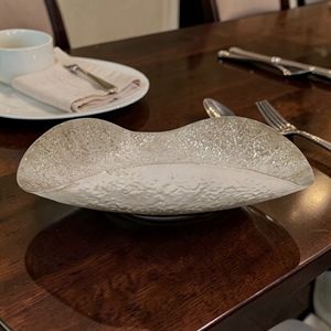 Frutero de Acero Inoxidable con Borde Dorado Martillado, Hecho a Mano, de Lujo, Moderno, Biodegradable y Ecológico, Centro de Mesa para el Hogar - Product Image 4