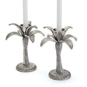 Artisanal Textured Aluminum Candle Stand Polished <b>Silver</b> Contemporary <b>Candlestick</b> for Christmas Party & Boutique Giftware - Product Image 3