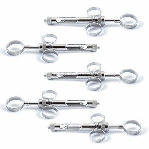 Aspirating Dental Syringes Stainless Steel Dental Syringe Dental Lab Equipments Dental Anesthetic Syringe - Product Image 2