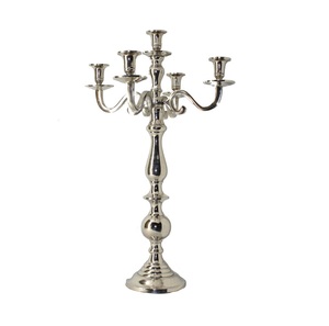 Luxury Wedding Metal Candelabra Centerpiece For Banquet <b>Table</b> Decoration With <b>Tall</b> Elegant Candle Holder Design - Product Image 5