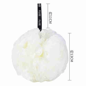 70g Large Mesh Pouf <b>Sponge</b> Loofah for Men and Women <b>Bath</b> Body Scrubber Exfoliating Tool - Product Image 1