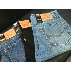Mens Mid Waist Straight Leg Vintage Jeans Lightweight Woven <b>Light</b> Wash Stretch Denim Casual <b>Trousers</b> Breathable Eco Friendly - Product Image 1