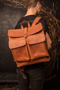 Premium Genuine Leather Fringe Handbag for Women – Vintage Boho Style Shoulder <b>Bag</b> with Tassels & <b>Studded</b> Detail - Product Image 2