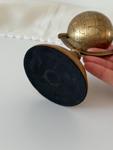 Globe terrestre décoratif vintage en laiton et bois, globe terrestre vintage pour la décoration de bureau, globe terrestre nautique pour la décoration de bureau - Product Image 5