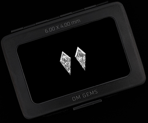 Diamante Blanco de Laboratorio de 6.0 x 4.0 mm, Diamante Cultivado en Laboratorio de Primera Calidad, CVD HPHT, Diamante Pulido Certificado, Proveedor Mayorista de Om Gems - Product Image 3