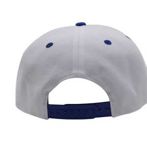 Zeta Phi Beta Finer Snapback <b>Hat</b> Blue White Embroidered Sorority <b>Cap</b> Adjustable <b>Flat</b> Bill Stylish Casual Headwear - Product Image 5