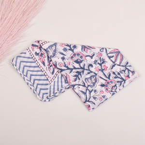 Pañuelo de Algodón 100% Estampado a Mano, Ecológico, con Tinte Natural, Personalizable, Premium, con Diseño Floral, Accesorio para la Cabeza - Product Image 3