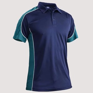 Nouveaux polos personnalisés en coton pour hommes, avec logo, design patchwork, style décontracté, fabrication OEM, haute qualité. - Product Image 6