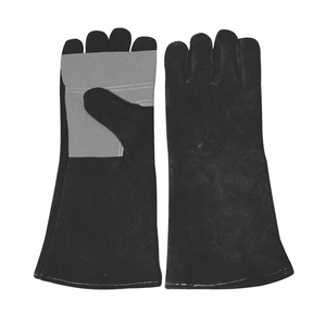 Gants de soudage en cuir de vachette renforcé, protection industrielle, ignifuges, durables, pour la lutte contre les incendies - Product Image 6