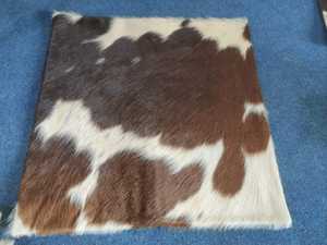 Nouvel Arrivage Décoration Vintage pour la Maison Coussin de Siège Carré en Cuir de Vachette à Poils Coussin de Siège en Cuir Véritable pour Chaise, Tabouret de Salle à Manger, Banc - Product Image 5