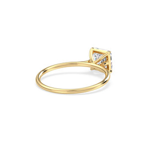 แหวนหมั้นเพชรโมอิสซาไนต์ทรงโซลิแทร์ REYES Minimalist 925 เงินแท้ ได้รับการรับรองจาก GRA สำหรับเธอ เครื่องประดับดีไซน์เนอร์สุดพิเศษ - Product Image 3