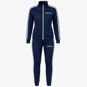 Ensemble de survêtement en coton épais deux pièces pour femme, pull à capuche oversize et pantalon de jogging uni, respirant - Product Image 5