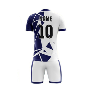 Uniforme de Fútbol Económico, 100% Poliéster, Manga Corta, Talla Personalizada, Transpirable, con Personalización - Product Image 3