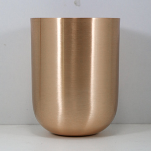 Capsule Shape Copper Candle Jar in Matte Finish With customized logo and Printed <b>Box</b> Luxury Copper Candle Jar for <b>gift</b> - Product Image 6