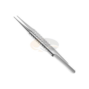 Pinces de fixation Castroviejo manuelles en acier inoxydable à dents, pour microchirurgie ophtalmique, directement de l'usine - Product Image 1