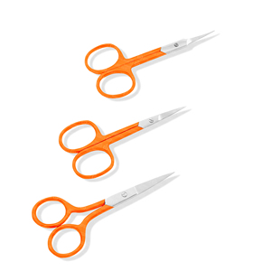 Ciseaux à cuticules droits en acier inoxydable Cutting Expert, outils multifonctionnels pour le nail art et la beauté, qualité industrielle, précision. - Product Image 2