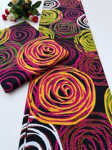 Export Quality African Wax Print Fabric 100 Percent Cotton for Island Women Dresses by Hitjem Export Company Manufacturer - Product Image 2