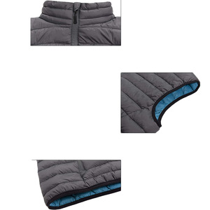 Chaleco acolchado sin mangas de alta calidad para hombre con logotipo personalizado, precio al por mayor. - Product Image 5