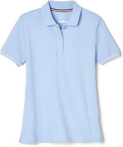 Camiseta de Manga Corta Azul Claro para Mujer FRENCH COAST, Color Sólido, Transpirable, Compresible, Ecológica, Tejido Piqué Informal - Product Image 6