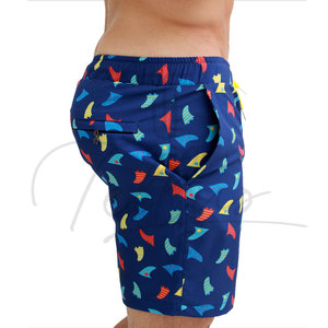Shorts de Playa para Hombre, Estampados a Rayas, Casuales de Verano, de Secado Rápido, Transpirables e Impermeables, en Oferta - Product Image 6