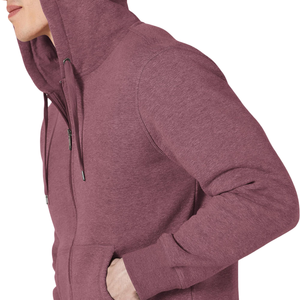 Sudadera con capucha de aspecto profesional para hombre, con logo personalizado, transpirable, de manga larga, básica, de mezcla de algodón para hombre - Product Image 5