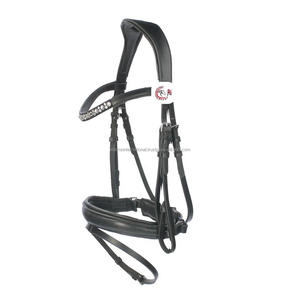 Marrón de alta calidad para Hunter Brida de cuero acolchado con diseño atractivo y cuello cómodo - Product Image 4