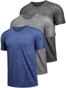 Camiseta Deportiva de Manga Corta de Algodón Tejido STELLAR para Hombre, Corte Ajustado, Estilo Vintage, para Entrenamiento Muscular, Informal, Transpirable y de Secado Rápido - Product Image 1