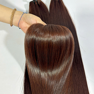 ผมต่อเวียดนามแบบ Super Double Drawn Virgin Hair  แบบเป็นมัด  ไร้รอยต่อ  ทุกสี - Product Image 1