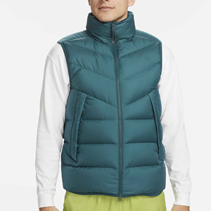 Gilet matelassé sans manches en coton pour homme, personnalisable avec logo, haute qualité, vente en gros - Product Image 1