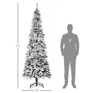 Albero di Natale da 2,3 m, Decorazione Festiva per Celebrazioni Natalizie - Product Image 2