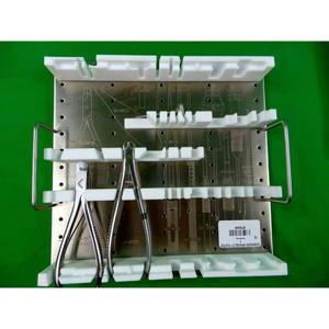 Azicon's Universal CMF Plating System Maxillofacial Trauma Reconstruction Bone Plate <b>Screw</b> Bending Forceps <b>Driver</b> Guide Tools - Product Image 3