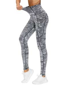 <b>Women</b> Winter Casual Breathable Fitness Workout <b>Leggings</b> High Waist Stretch Fabric Gym Yoga Athletic Activewear - Product Image 6