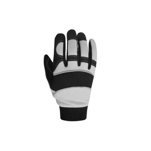 Gants de mécanicien en cuir synthétique Vantrex Industries avec logo personnalisé, poignets et paumes rembourrés flexibles, compatibles avec les écrans tactiles - Product Image 3