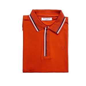 บังคลาเทศเสื้อโปโลผู้ชายผ้าฝ้าย100% พรีเมี่ยมปรับแต่งดีไซน์ล่าสุด220 GSM ป้องกันริ้วรอยที่น่าสนใจมาก - Product Image 4