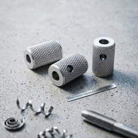 Perillas de Potenciómetro Cromadas OEM al por Mayor, Perillas de Control de Volumen y Tono de Aluminio para Bajo Eléctrico, Mecanizadas por CNC