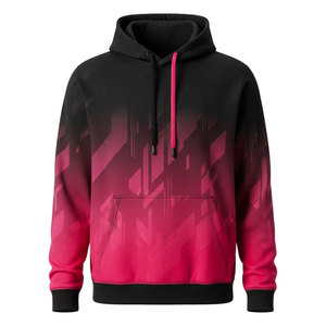 Hoodies pour hommes les plus vendus, nouveau style, basiques tendance, en coton mélangé, avec poches. - Product Image 1