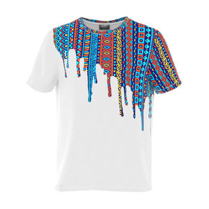 Ropa Deportiva para Hombre, Tallas Grandes, Camisetas Sublimadas de Poliéster/Algodón, Manga Corta, Ecológicas, Transpirables y de Secado Rápido - Product Image 1