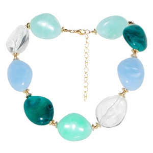 Collares de Cuentas de Resina de Estilo Antiguo Hechos a Medida, Ideales para Tiendas de Joyería de Moda y Diseñadores de Moda, Se Pueden Personalizar en Diferentes Tamaños - Product Image 1
