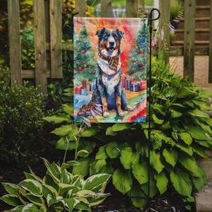 Australian Shepherd Christmas <b>Garden</b> <b>Flag</b> Multicolor Decorative Yard <b>Flag</b> Banner for Patio Artwork for Yard Flower Beds - Product Image 2