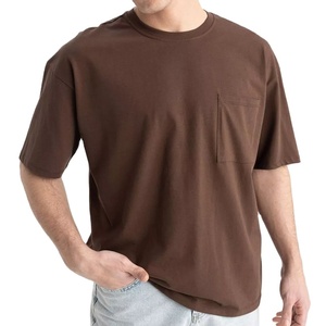 Camiseta deportiva informal para hombre, hecha a medida en fábrica, de alta calidad, 100% algodón, para gimnasio y fitness, de corte ajustado. - Product Image 2