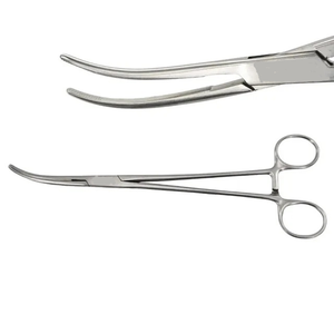Pinzas Kocher de Acero Inoxidable Alemán, Instrumento Quirúrgico Manual para ORL, Pinza Hemostática Dentada, Herramienta para Quirófano de Vaslcare - Product Image 1
