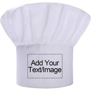 Gorro de Cocina Elástico Ajustable, Gorro de Chef Personalizado para Panaderos, para Uso Doméstico o Profesional - Product Image 1