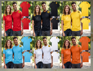 Vêtements en vrac assortis pour hommes, vente en gros de mode, t-shirts à col rond à manches courtes de marques célèbres, lot de vêtements du Bangladesh BD - Product Image 1