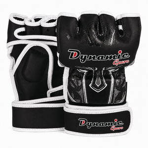 Customizable PU Leather MMA Boxing <b>Gloves</b> Hand Grips Lightweight Breathable Adjustable Wrist Strap Custom Color Logo Closure - Product Image 5