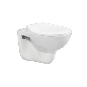 Inodoro Suspendido de Diseño Moderno con Material Cerámico, Botón de Descarga Moderno, Fácil Instalación para Uso en Cualquier Lugar - Product Image 6