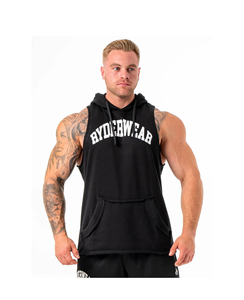 Sweat-shirts noirs de haute qualité, 450 g/m², en molleton épais, unisexe, couleur unie, sweat-shirt à capuche en coton épais et chaud pour l'hiver - Product Image 1