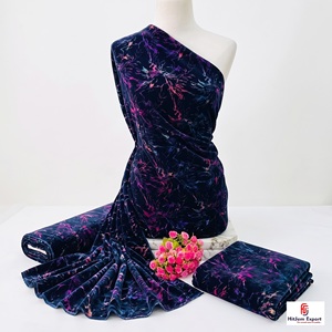 Tissu en velours imprimé sur mesure avec feuille métallisée pour ameublement de luxe, vêtements, décoration intérieure, textile – Fabricant et fournisseur OEM/ODM sur mesure - Product Image 2