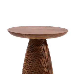 Table d'appoint en bois massif, fabriquée à partir de bois de haute qualité, assurant robustesse, stabilité et une utilisation fiable à long terme - Product Image 6